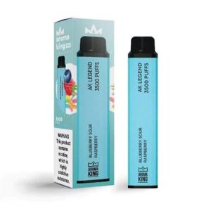 Aroma King Legend 3500 Puffs Disposable Vape Device Blueberry Sour Raspberry