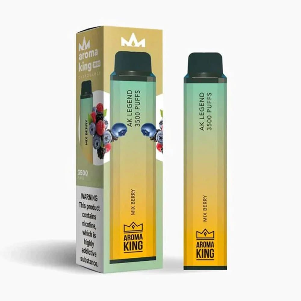 Aroma King Legend 3500 Puffs Disposable Vape Device Mix Berry