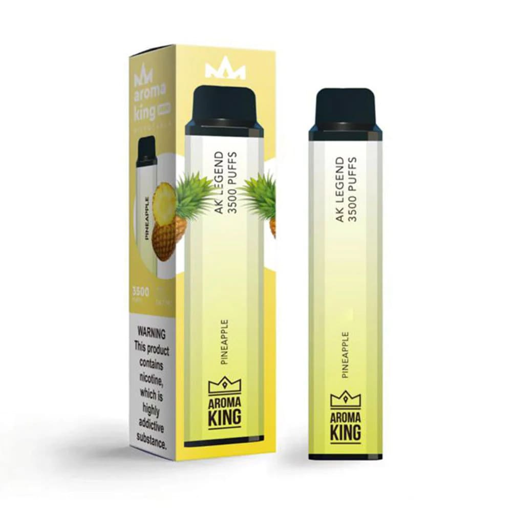 Aroma King Legend 3500 Puffs Disposable Vape Device Pineapple